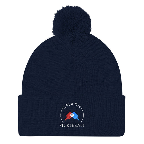 Smash Pickleball Pom Pom Beanie - Smash Pickleball