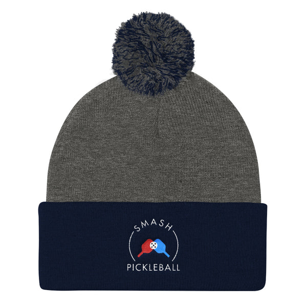 Smash Pickleball Pom Pom Beanie - Smash Pickleball