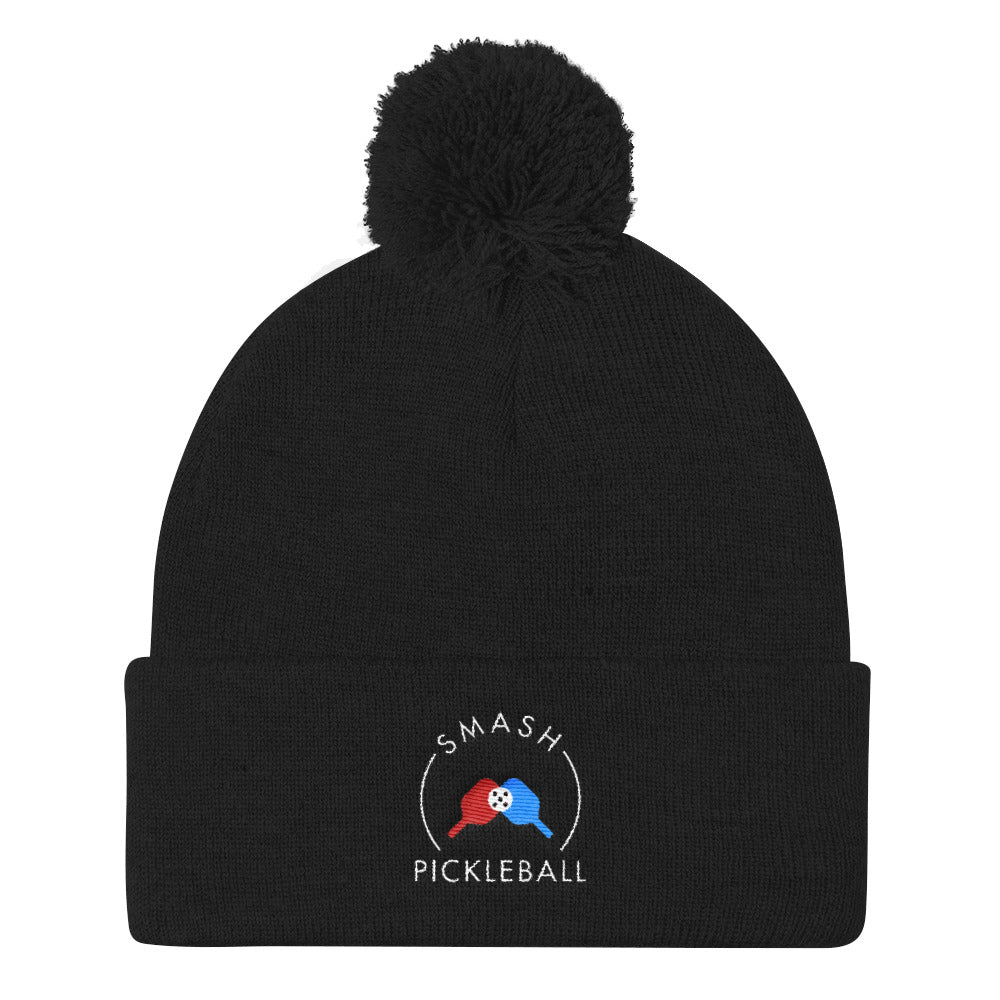 Smash Pickleball Pom Pom Beanie - Smash Pickleball