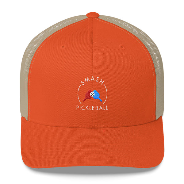 Smash Pickleball Retro Trucker Hat - Smash Pickleball