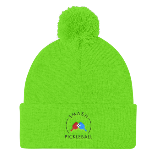 Smash Pickleball Pom Pom Beanie - Smash Pickleball