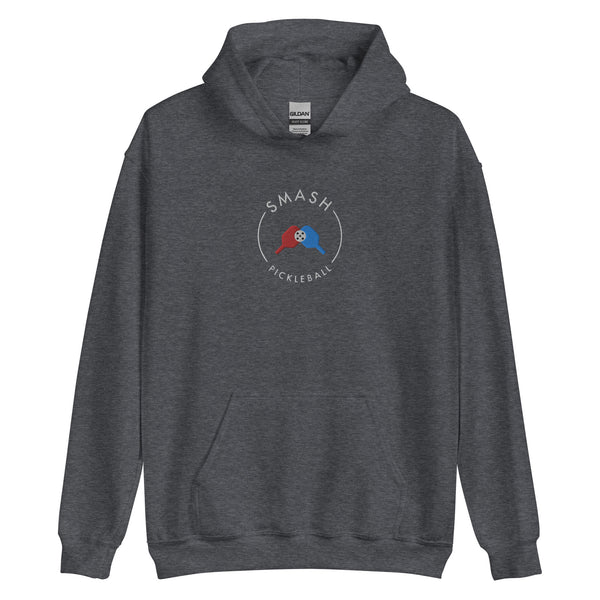 Smash Pickleball Hoodie - Embroidered Center