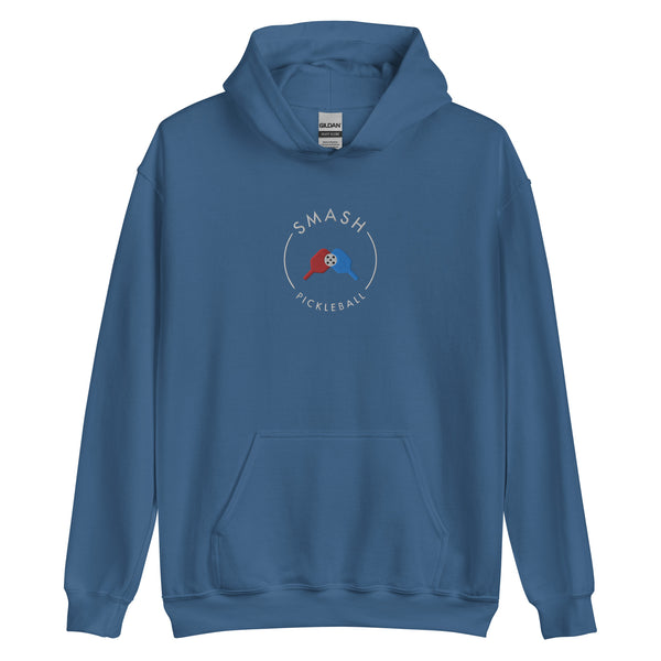 Smash Pickleball Hoodie - Embroidered Center