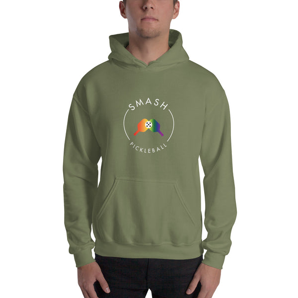 Rainbow Smash Pickleball Hoodie