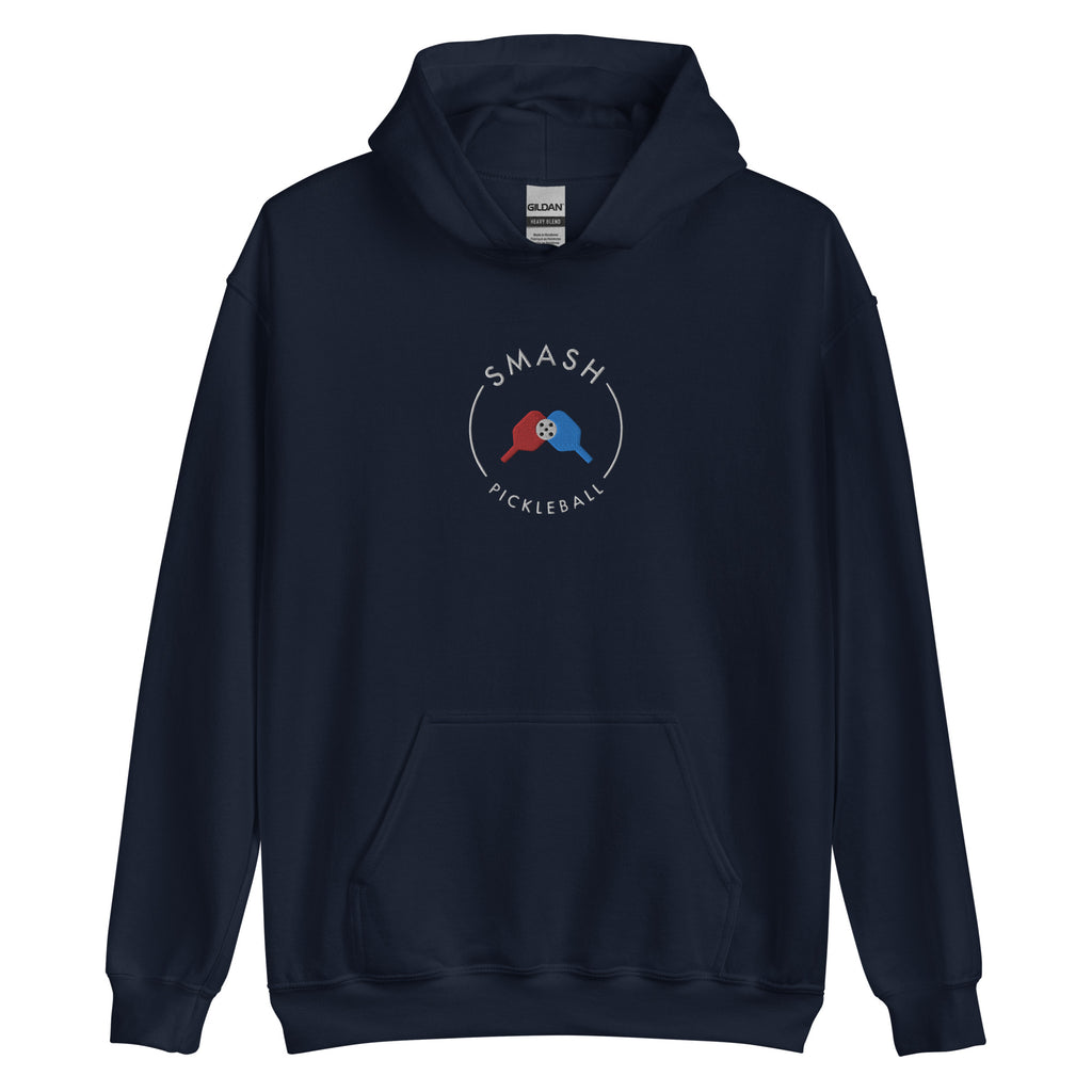Smash Pickleball Hoodie - Embroidered Center