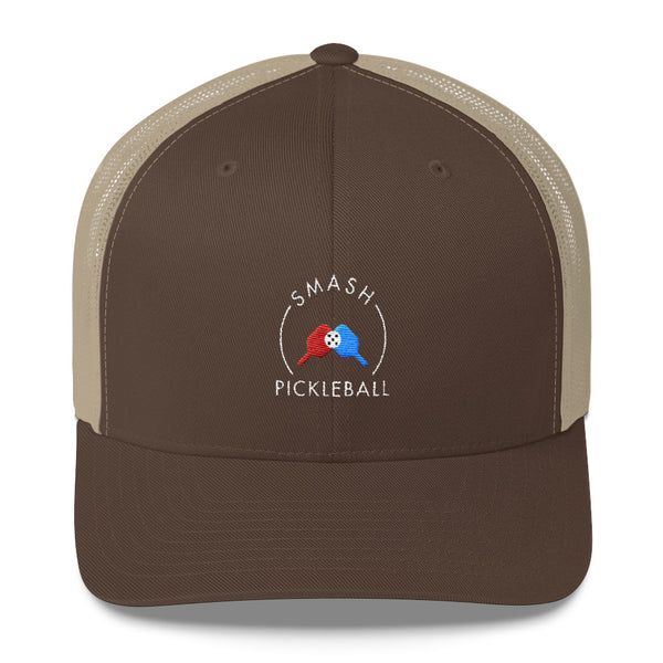  Smash Pickleball Retro Trucker Hat - Smash Pickleball 