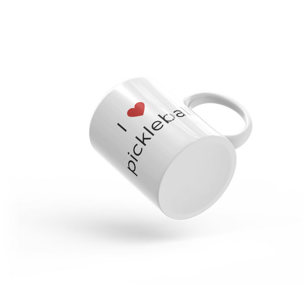 Mug I Heart Pickleball Mug - Smash Pickleball Mug